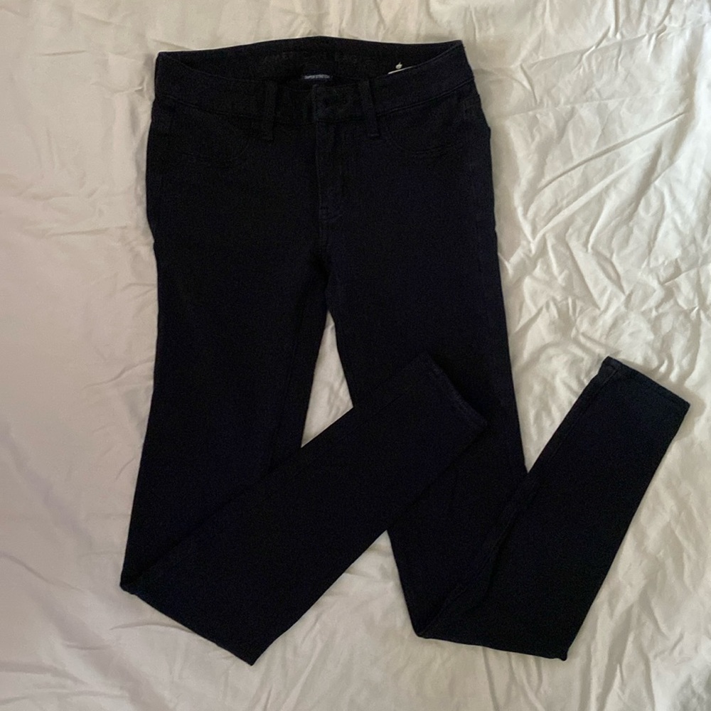 American Eagle jeggings - true black